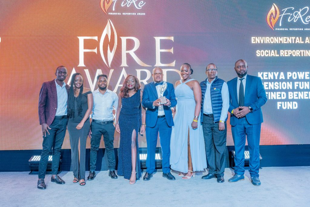 Kenya Power Pension Fund Emerges as Overall Winner in Pension Fund Category and ESG Reporting at FiRe Awards 2025