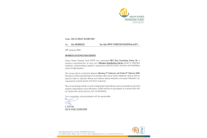 Member Satisfaction Survey